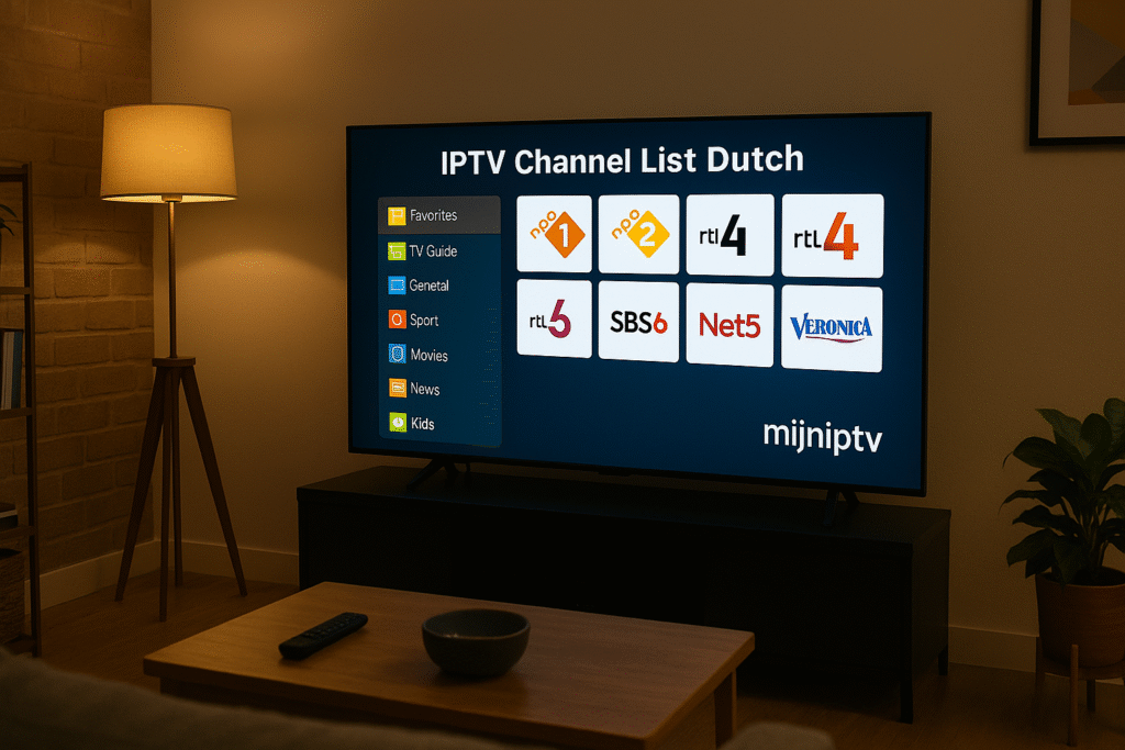 iptv channel list dutch