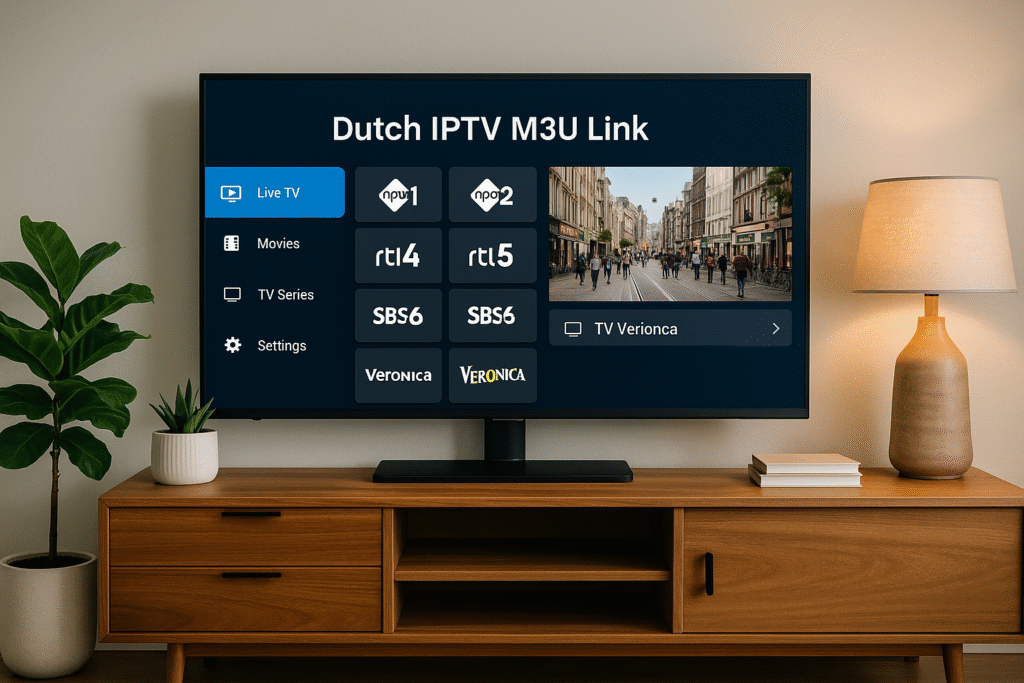 dutch iptv m3u link
