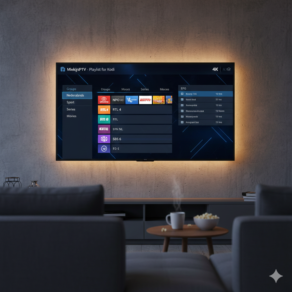 dutch iptv playlist kodi