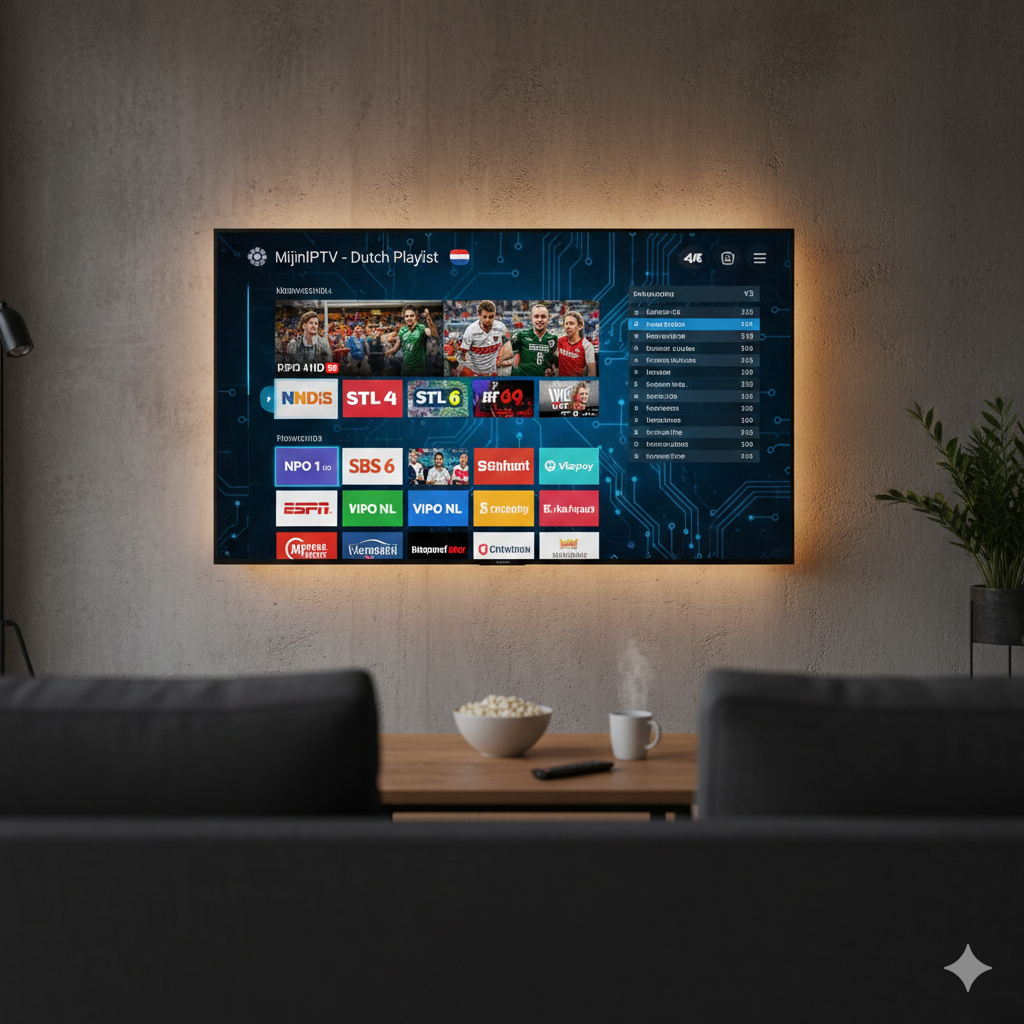 android box iptv playlist m3u download dutch